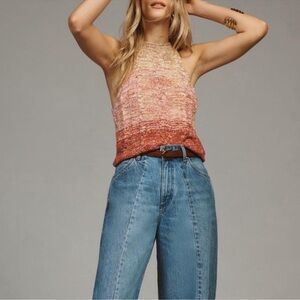 Anthropologie Pilcro High Neck Sweater Tank